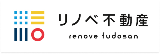リノベ不動産 renove fudosan 佐賀南店ロゴ
